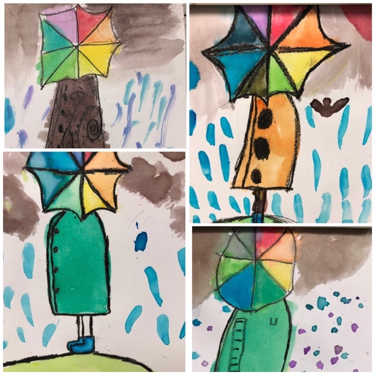 rainy day art