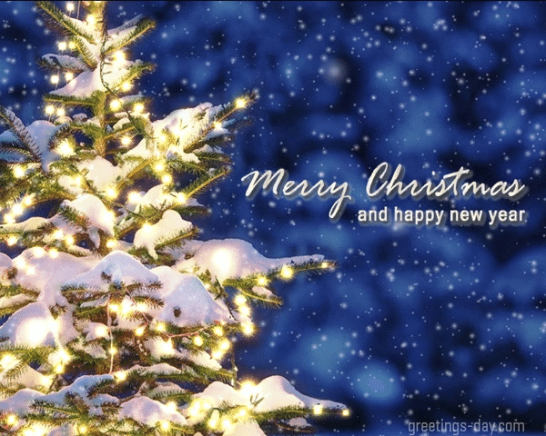 Wishing everyone a Merry Christmas and Happy New Year!